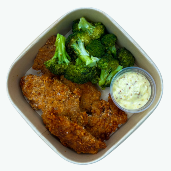 Chicken Strips & Broccoli